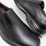 Sapato Democrata Smart Comfort Air Spot Masculino Marrom / Preto