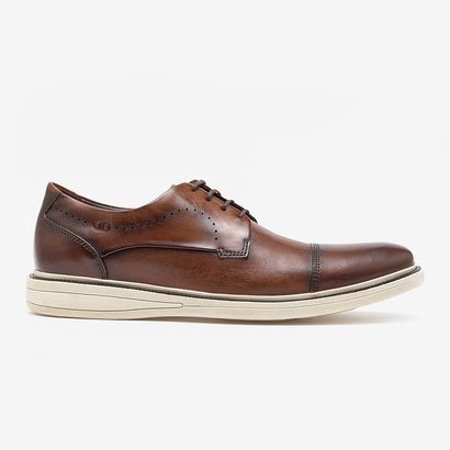 The New Sao Paulo: Sapato Oxford Full Brogue Marrom