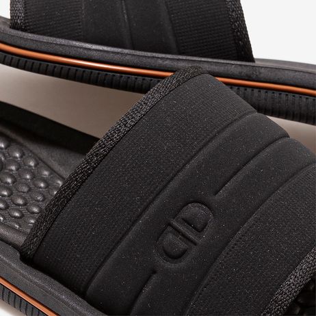 Sandália Groove Denim Preto