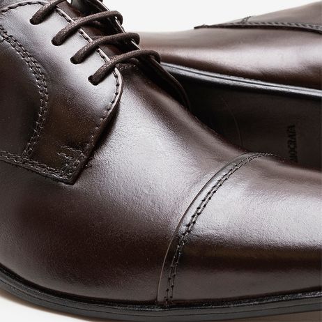 Sapato de Couro Metropolitan Aspen Mahogany