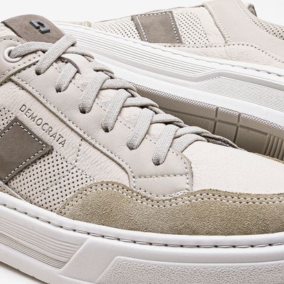Tênis Denim Wide Creme