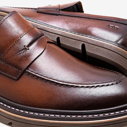 Sapato Metropolitan Jeff Marrom