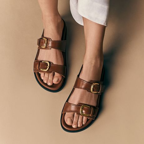 Papete Feminina Iris Tan
