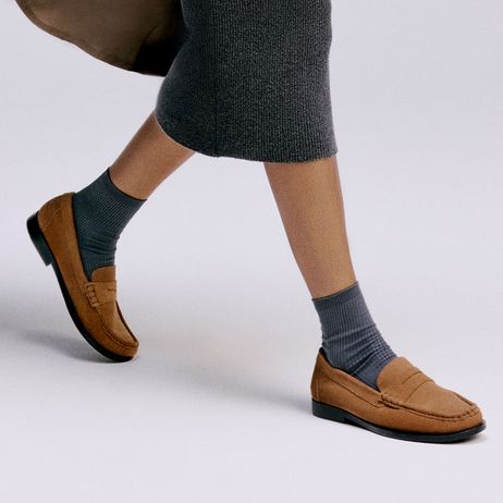 Mocassim Feminino Cora Amendoa