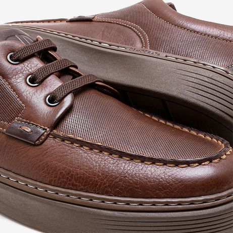 Sapato Denim Clash Marrom