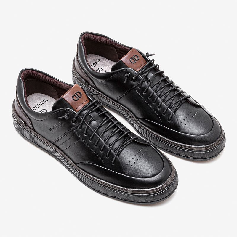 Tenis-Masculino-em-Couro-City-Preto-Preto-37