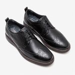 Sapato-Masculino-em-Couro-James-Hi-Soft-32-Preto-Preto-37