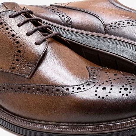 Sapato Masculino James Hi-Soft 32 Marrom