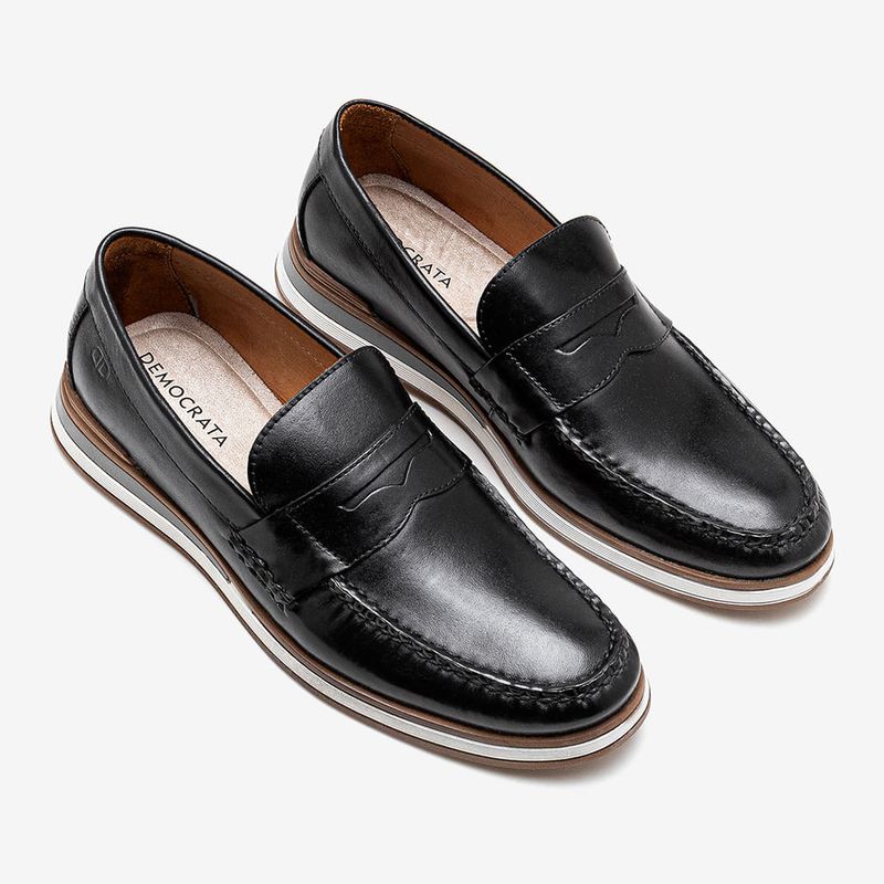 Mocassim-Masculino-Couro-Flow-Preto-Preto-37