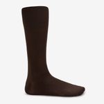 Meia-Unissex-Cano-Alto-Poliamida-Marrom-37-44