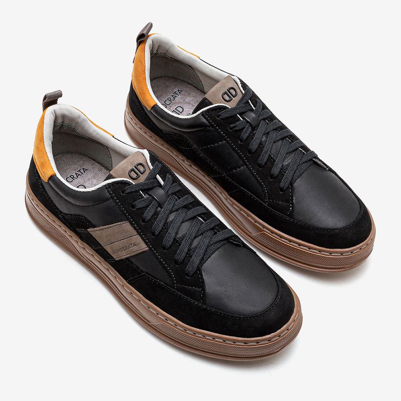 Tenis-Masculino-Couro-Bold-Preto-Preto-37