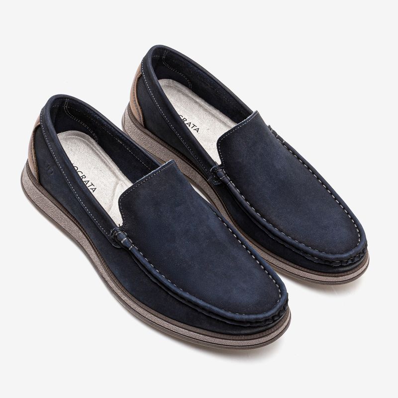 Mocassim-Masculino-Couro-Nash-Azul-Azul-37