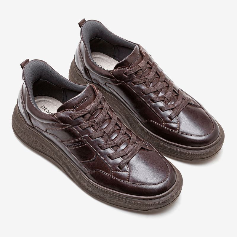 Tenis-Masculino-Pace-Calce-Facil-Marrom-Marrom-37