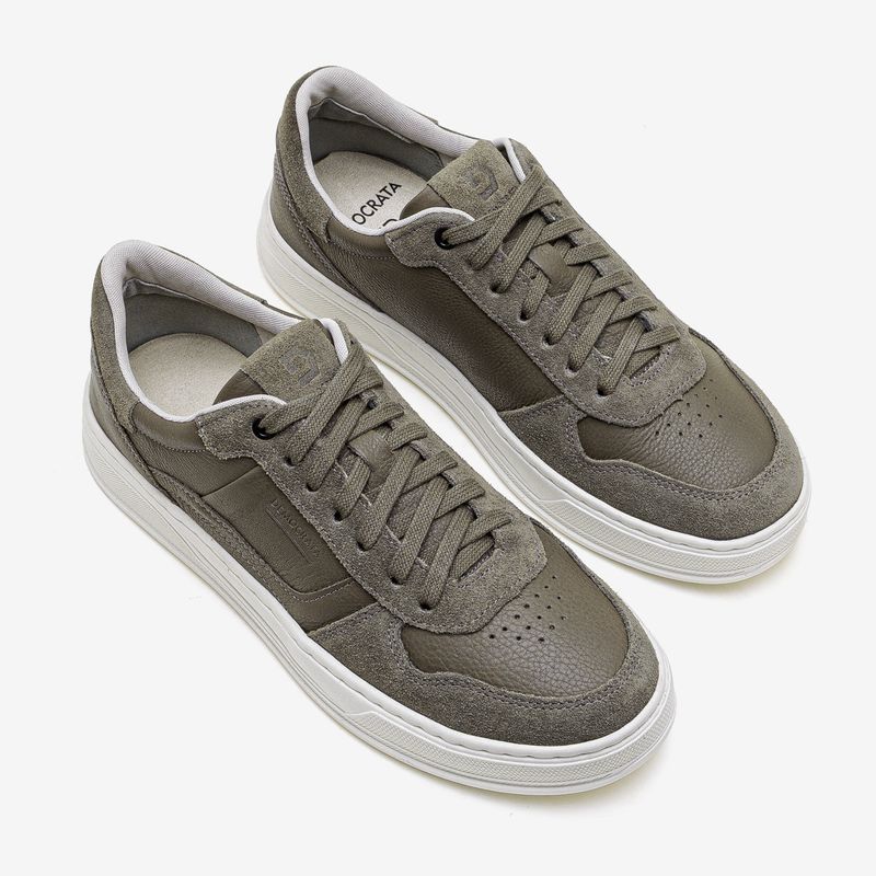 Tenis-Masculino-Bold-Couro-Verde-Verde-37