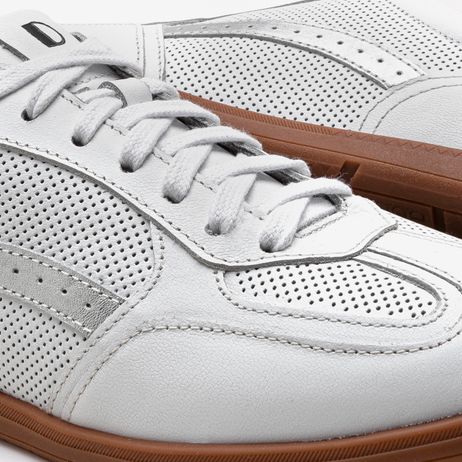 Tênis Feminino Olivia Branco Prata