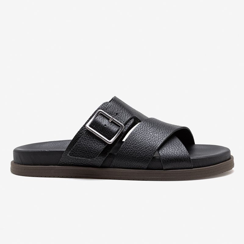 Sandalia-Masculina-Dock-Couro-Preto-Preto-37
