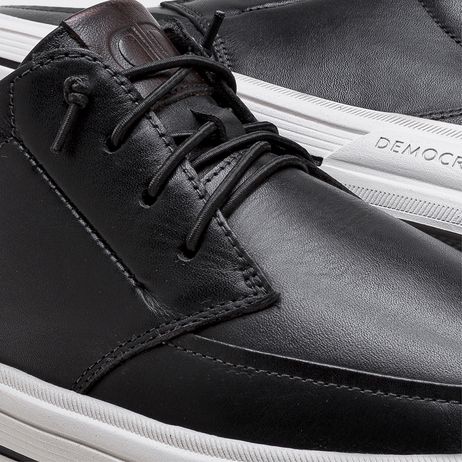 Tênis Masculino Clay Couro Preto