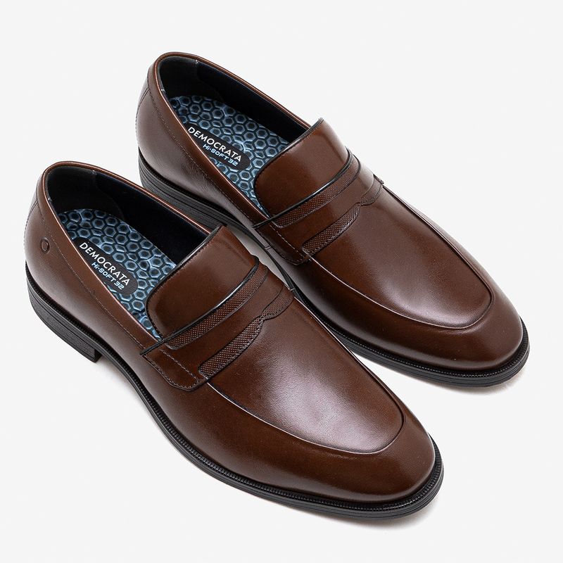 Sapato-Masculino-Duke-Couro-Hi-Soft-32-Marrom-Marrom-37