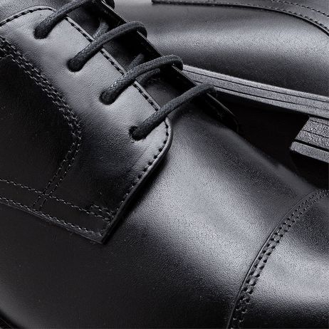 Sapato Masculino Duke Couro Hi-Soft 32 Preto