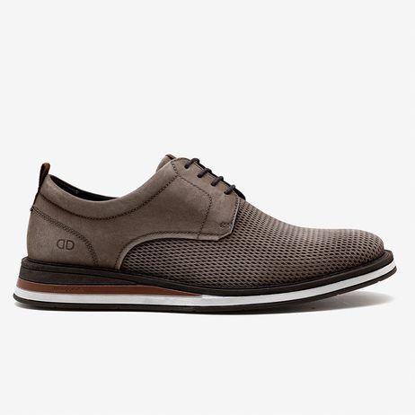 Sapato Masculino Type Couro Bege