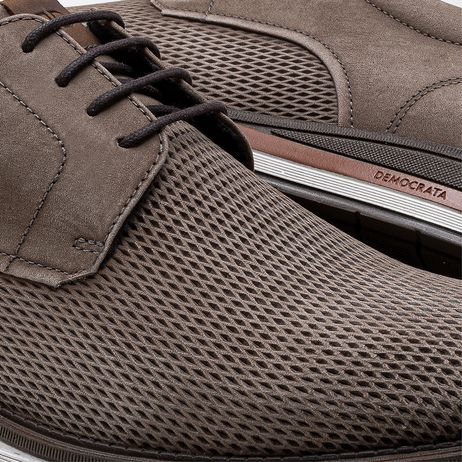 Sapato Masculino Type Couro Bege