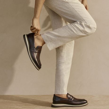 Sapato Masculino Dune Hi-Soft 32 Marrom