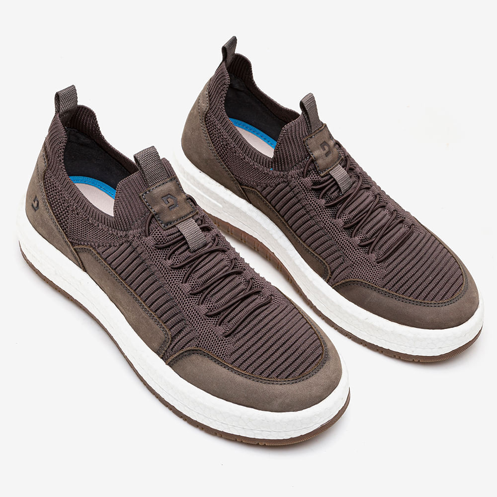 Tênis Denim Drake Pulse Marrom