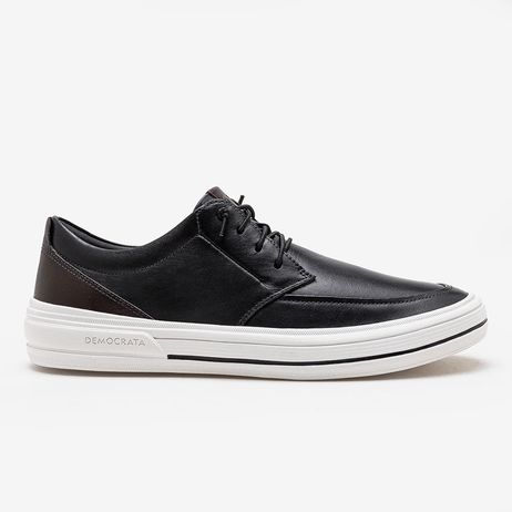 Tênis Masculino Clay Couro Preto