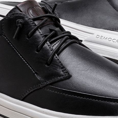 Tênis Masculino Clay Couro Preto