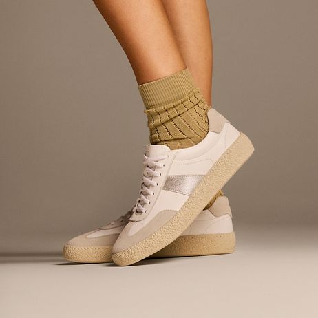 Tênis Feminino Bora Branco/Cinza