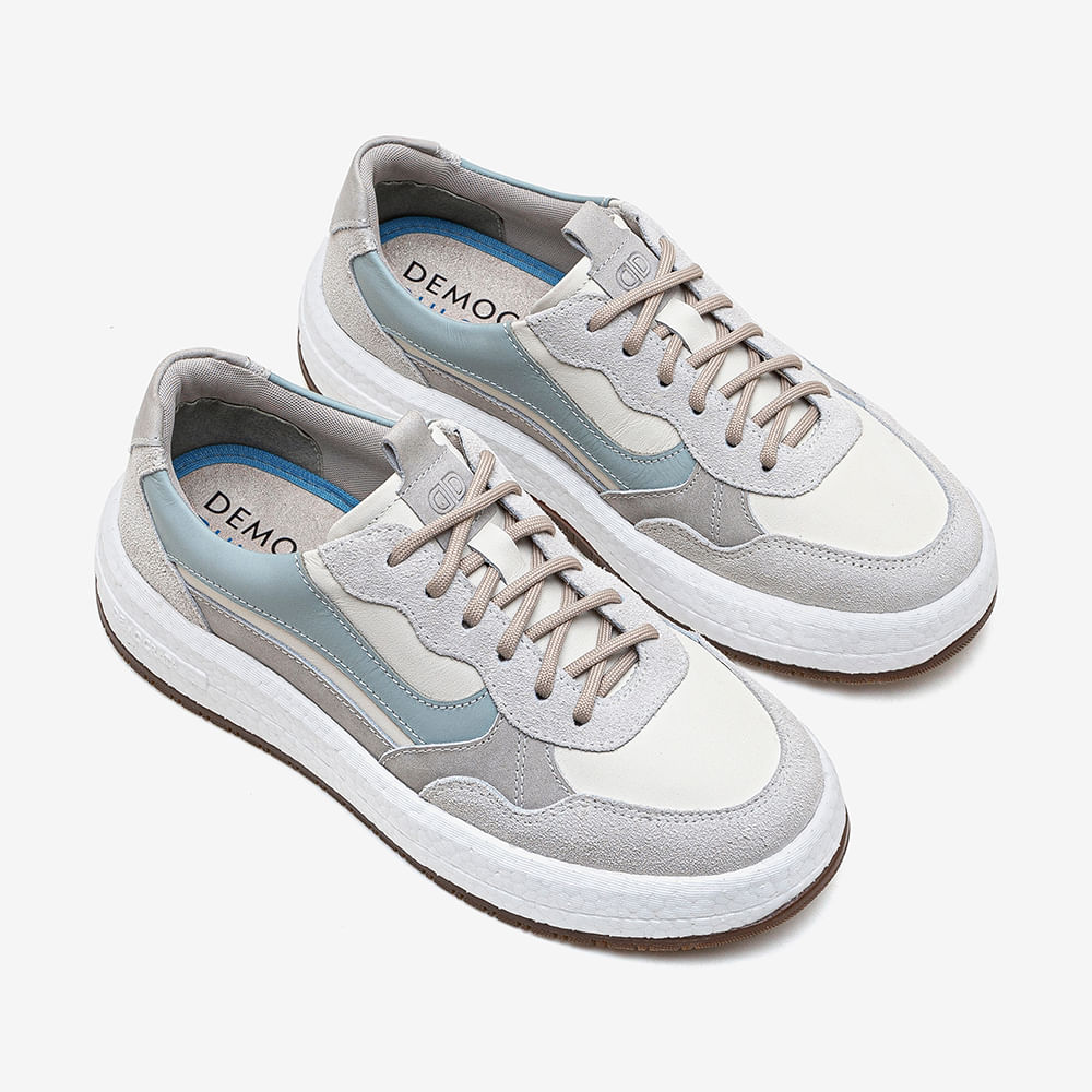 Tênis Feminino Azul Linha Drake Pulse - Democrata