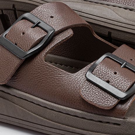 Sandália Masculina Livo Café