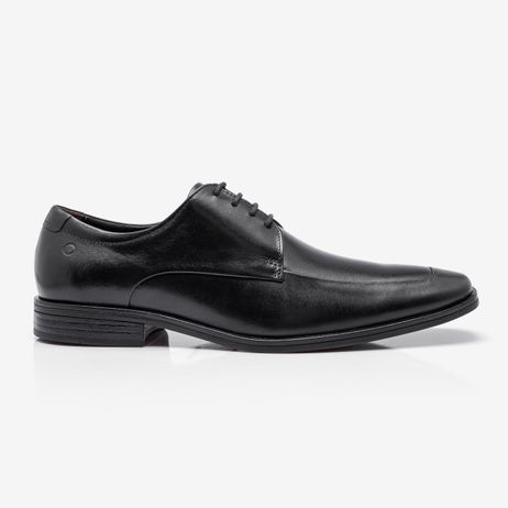 Sapato Social Vega Couro Preto
